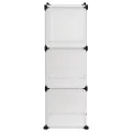 Cubes de rangement 6 pcs Transparent PP