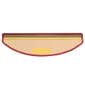 Tapis d'escalier autocollants 15 pcs Rouge 65x21x4 cm