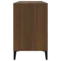 Armoire à chaussures Chêne marron 102x36x60cm Bois d'ingénierie