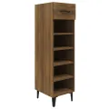 Meuble à chaussures Chêne marron 30x35x105 cm Bois d'ingénierie
