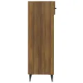 Meuble à chaussures Chêne marron 30x35x105 cm Bois d'ingénierie