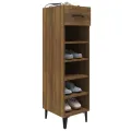 Meuble à chaussures Chêne marron 30x35x105 cm Bois d'ingénierie