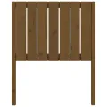Tête de lit Marron miel 80,5x4x100 cm Bois massif de pin