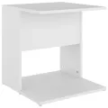 Table d'appoint Blanc 45x45x48 cm Aggloméré