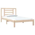 Cadre de lit Bois de pin massif 90x200 cm