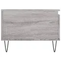 Table basse Sonoma gris 90x50x36,5 cm Bois d'ingénierie