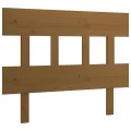 Tête de lit Marron miel 78,5x3x81 cm Bois massif de pin