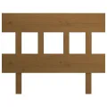 Tête de lit Marron miel 78,5x3x81 cm Bois massif de pin