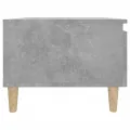 Tables d'appoint 2 pcs Gris béton 50x46x35 cm Bois d'ingénierie