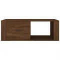 Table basse Chêne marron 100x50,5x35 cm Bois d'ingénierie