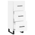 Buffet blanc 34,5x34x90 cm bois d'ingénierie