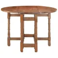 Table de salle à manger Rond 110x76 cm Bois de manguier massif