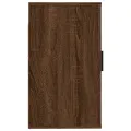 Meuble TV mural Chêne marron 40x34,5x60 cm