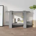 Bibliothèque/Séparateur de pièce Sonoma gris 80x30x51 cm