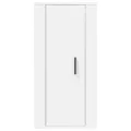 Meuble TV mural Blanc 40x34,5x80 cm