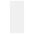 Meuble TV mural Blanc 40x34,5x80 cm
