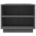 Table basse Gris 90x49x40,5 cm Bois massif de pin