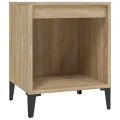 Table de chevet Chêne sonoma 40x35x50 cm