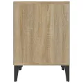 Table de chevet Chêne sonoma 40x35x50 cm