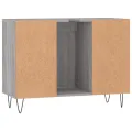 Armoire salle de bain sonoma gris 80x33x60 cm bois d'ingénierie