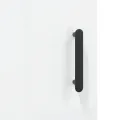 Tables de chevet 2 pcs blanc brillant 40x40x50 cm