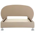 Cadre de lit Cappuccino Similicuir 100 x 200 cm