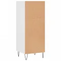 Buffet blanc 34,5x32,5x90 cm bois d'ingénierie
