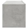 Meubles TV muraux 4 pcs Gris béton 100x30x30 cm