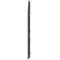 Tête de lit murale Gris 166x3x60 cm Bois massif de pin