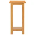 Table d'appoint 27x24x55 cm Bois de chêne massif