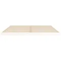 Cadre de lit blanc 180x200 cm Super King bois de pin massif