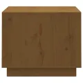 Table basse Marron miel 120x50x40,5 cm Bois massif de pin