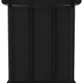 Étagère d'affichage 6 cubes et boîtes Noir 103x30x72,5 cm Tissu