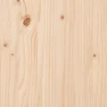 Cadre de lit avec tête de lit 140x190 cm bois massif