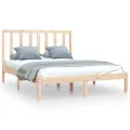 Cadre de lit Bois de pin massif 120x200 cm