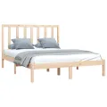 Cadre de lit Bois de pin massif 120x200 cm