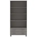 Buffet HAMAR Bois massif de pin Gris clair