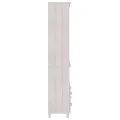 Buffet HAMAR Bois massif de pin Blanc