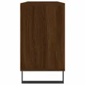 Armoire salle de bain chêne marron 80x33x60cm bois d'ingénierie