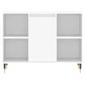Armoire de salle de bain blanc 80x33x60 cm bois d'ingénierie