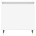 Armoire de salle de bain blanc 58x33x60 cm bois d'ingénierie
