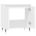 Armoire de salle de bain blanc 58x33x60 cm bois d'ingénierie