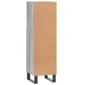Armoire salle de bain sonoma gris 30x30x100 cm
