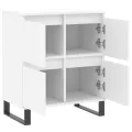 Buffet Blanc 60x35x70 cm Bois d'ingénierie