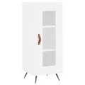 Buffet blanc 34,5x34x90 cm bois d'ingénierie