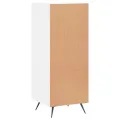 Buffet blanc 34,5x34x90 cm bois d'ingénierie