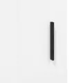 Tables de chevet 2 pcs blanc brillant 40x40x50 cm
