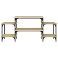 Meuble TV chêne sonoma 117x35x52 cm bois d'ingénierie