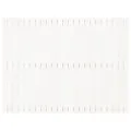 Tête de lit murale Blanc 146,5x3x110 cm Bois massif de pin