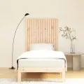 Tête de lit murale 95,5x3x110 cm Bois massif de pin